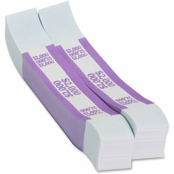 Coin-Tainer Strap, Currency, Violet0, 1000PK PQP402000